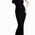 Elegant Long Black Dress - Image 2