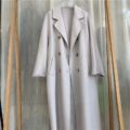 Ladies Casual Cashmere Wool Full Length Fall Winter Coat - Image 2