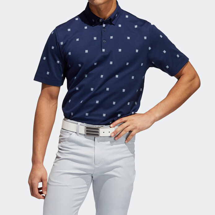 Golf Polo Shirt with Side Slit