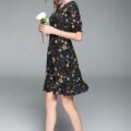 Day Bodycon mini dress with floral print - Image 4
