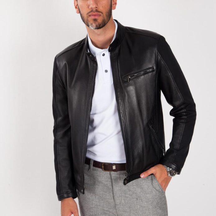 FASHIONABLE PREMIUM QUALITY MEN LEATHER JACKETS